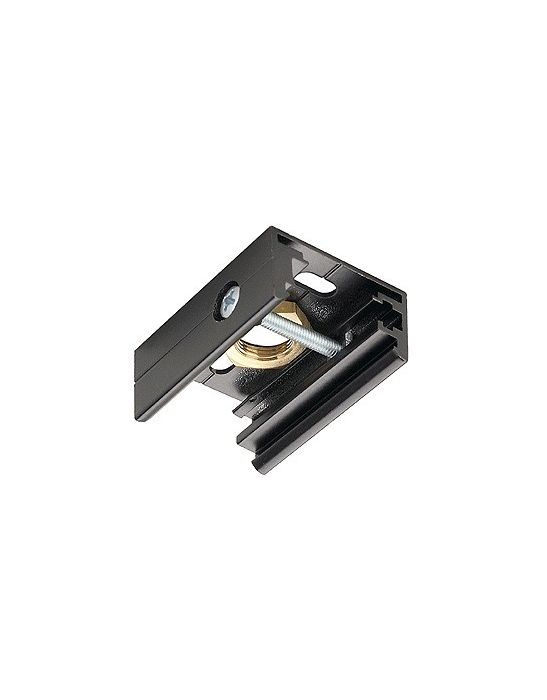 Rail 3 allumages eutrac, clip de fixation pour susp. rigide, gris arge