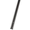 Rail 1 allumage en saillie 230V 1 mètre gris argent
