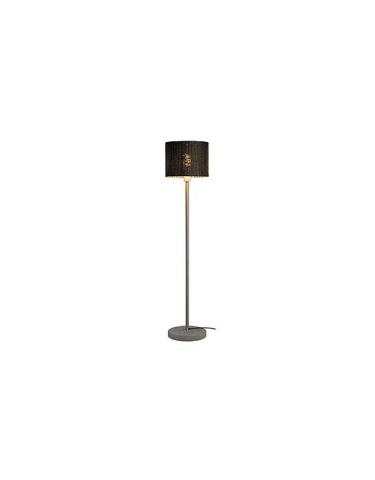 ADEGAN MANILA SL lampadaire, anthracite, inox, granit, E27, max.24W