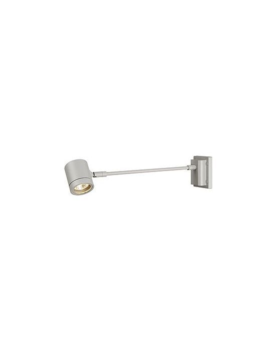 SPOT NEW MYRA DISPLAY DROIT gris argent, GU10