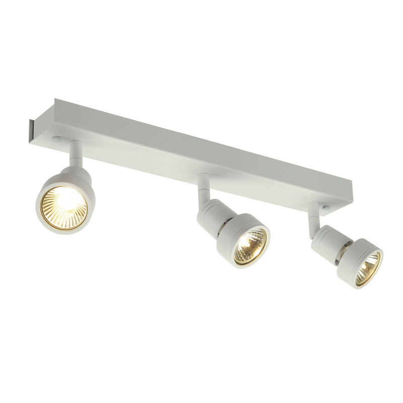 Plafonnier SLV, PURI 3 blanc mat, GU10, max. 3x50W
