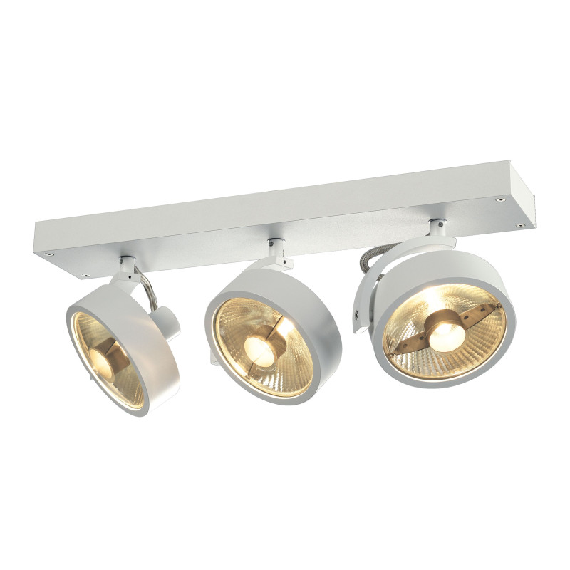 PLAFONNIER SLV KALU 3 BLANC MAT, 3x75W MAX, ES111