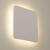 Applique carré en plâtre blanc SLV PLASTRA SQUARE 48 LED