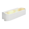 Applique ASSO LED ovale blanche led 2X5W