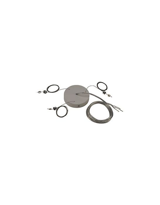Kit de suspension pour MEDO LED, bordeaux, 5 filins